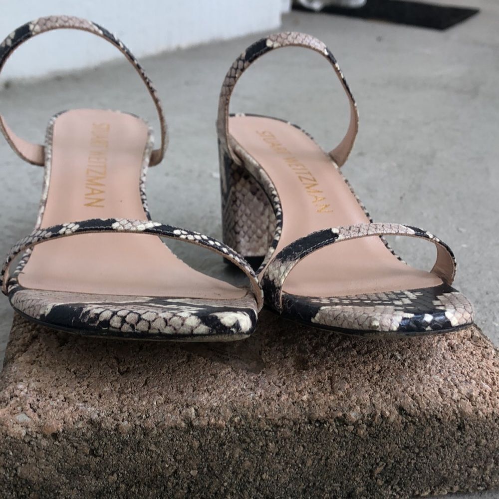 Stuart Weitzman Aleena block sandals - image 4